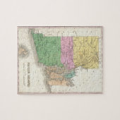 Vintage Karte von Rhode Island (1827) Puzzle (Horizontal)