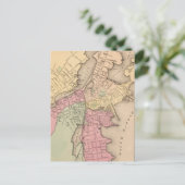 Vintage Karte von Salem Massachusetts (1871) (Stehend Vorderseite)