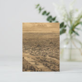 Vintage Karte von Salem Oregon (1876) (Stehend Vorderseite)