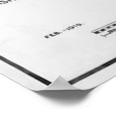 Vintage Karte von Savannah Georgia (1910) Poster (Ecke)