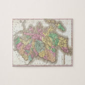 Vintage Karte von Schottland (1827) Puzzle (Horizontal)