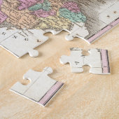 Vintage Karte von Schottland (1827) Puzzle (Seite)