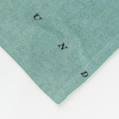 Vintage Karte von Seattle Washington (1914) Fleecedecke (Ecke)