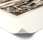 Vintage Karte von Southington, Connecticut aus dem Poster (Ecke)