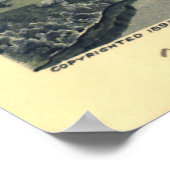 Vintage Karte von St. Paul MN (1893) Poster (Ecke)