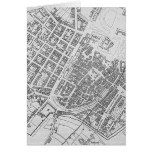 Vintage Karte von Stuttgart Deutschland (1794)