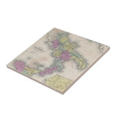 Vintage Karte von Süditalien (1853) Fliese (Seite)