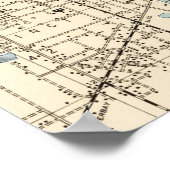 Vintage Karte von Tampa Florida (1944) Poster (Ecke)