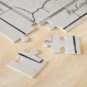 Vintage Karte von The Chesapeake Bay (1780) Puzzle (Seite)