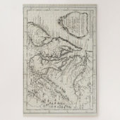 Vintage Karte von The Chesapeake Bay (1780) Puzzle (Vertikal)