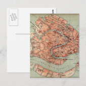 Vintage Karte von Venedig Italien (1920) (Vorne/Hinten)