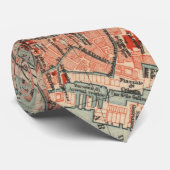 Vintage Karte von Venedig Italien (1920) Krawatte (Gerollt)