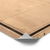 Vintage Karte von Washington D.C. (1879) Poster (Ecke)