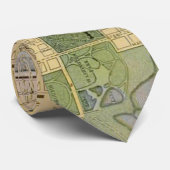 Vintage Karte von Washington D.C. (1905) Krawatte (Gerollt)