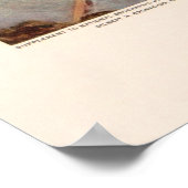 Vintage Karte von Washington DC (1915) Poster (Ecke)