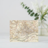 Vintage Karte Warschaus Polen (1831) (Stehend Vorderseite)