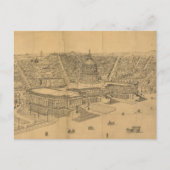 Vintage Karte Washington D.C. (1872) (Vorderseite)