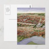Vintage Karte Washington D.C. (1901) (Vorne/Hinten)