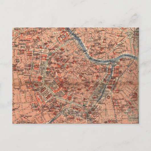 Vintage Karte Wien Österreich (1920) (Vorderseite)