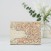 Vintage Karte Zürich, Deutschland (Stehend Vorderseite)