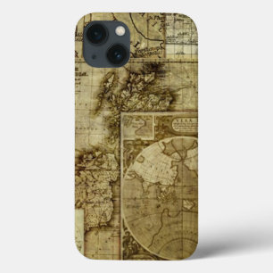 Vintage-Karten der alten Welt Antike Karten Case-Mate iPhone Hülle