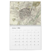 Vintage Karten des deutschen Kalenders Kalender (Jan 2026)