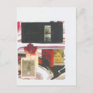 Vintage Karten-und Blatt-Postkarte Postkarte