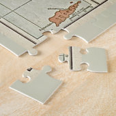 Vintage Karten, USVI Puzzle (Seite)