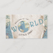 Vintage Kartenleser-Raffelkarten Begleitkarte (Rückseite)