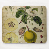 Vintage Kartenmodefläche Mousepad (Vorne)