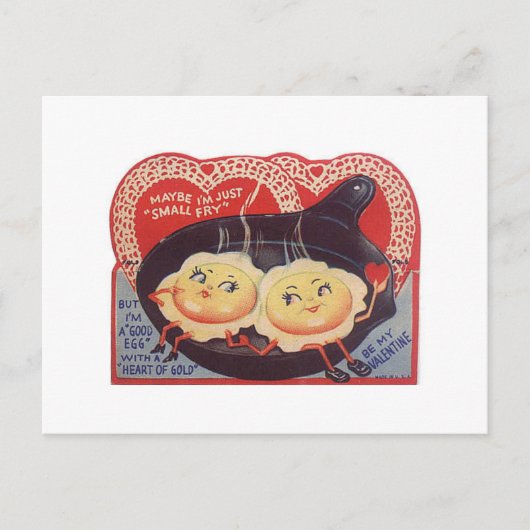 Vintage Kartenpostkarte des Valentines Tages Feiertagspostkarte (Vorderseite)