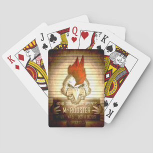 Vintage Kartenspiel Mr Rooster Spielkarten