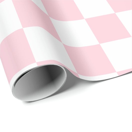 Vintage Karton-Tafel in Pastellrosa Geschenkpapier (Rolleneckpunkt)