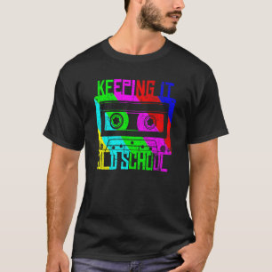 Vintage Kassette 80er Retro-Musik Behalte es altSc T-Shirt
