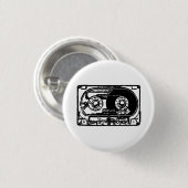Vintage Kassette Button (Vorne & Hinten)