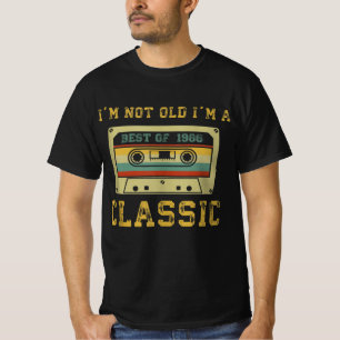 Vintage Kassette I'm Not Old I'm A Classic 1986 , T-Shirt