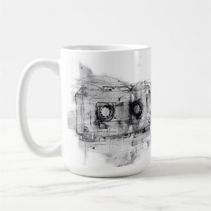 Vintage-Kassette Kaffeetasse