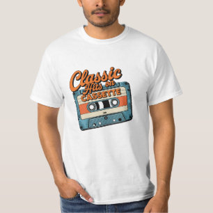 Vintage Kassetten-Designs T-Shirt
