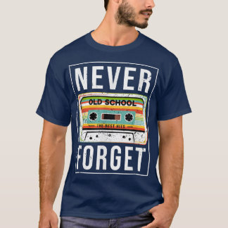 Vintage Kassettenkollektion 80er Jahre 90er Jahre T-Shirt