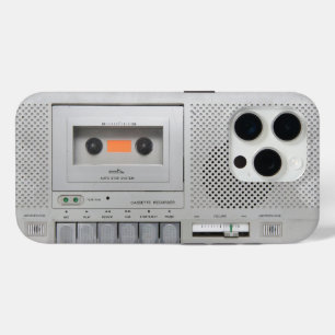 Vintage-Kassettenrekorder Case-Mate iPhone Hülle