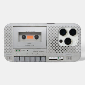 Vintage-Kassettenrekorder Case-Mate iPhone Hülle
