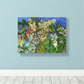 Vintage Kastanienzweige von Van Gogh Leinwanddruck (Insitu (Holzboden))