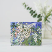 Vintage Kastanienzweige von Van Gogh Postkarte (Stehend Vorderseite)