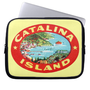 Vintage katalanische Insel Kalifornien Laptopschutzhülle