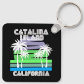 Vintage katalanische Insel Kalifornien Schlüsselanhänger (Rückseite)