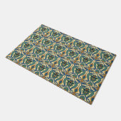 Vintage katalanische Insel Tile Fußmatte (Schrägansicht)