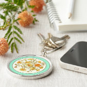 Vintage Kate Greenaway-Buchillustrierung Schlüsselanhänger (Seite)