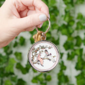 Vintage Kate Greenaway-Buchillustrierung Schlüsselanhänger (Hand)