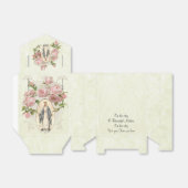Vintage katholische religiöse gesegnete Mary Pink  Geschenkschachtel (Ungefaltet)