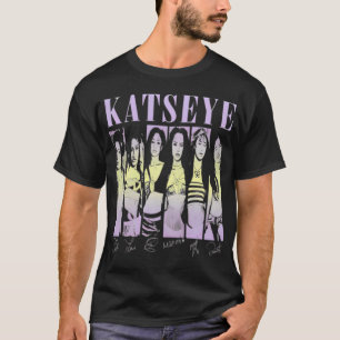 Vintage Katseye Musik, Katseye Kpop Grafiken, Kats T-Shirt